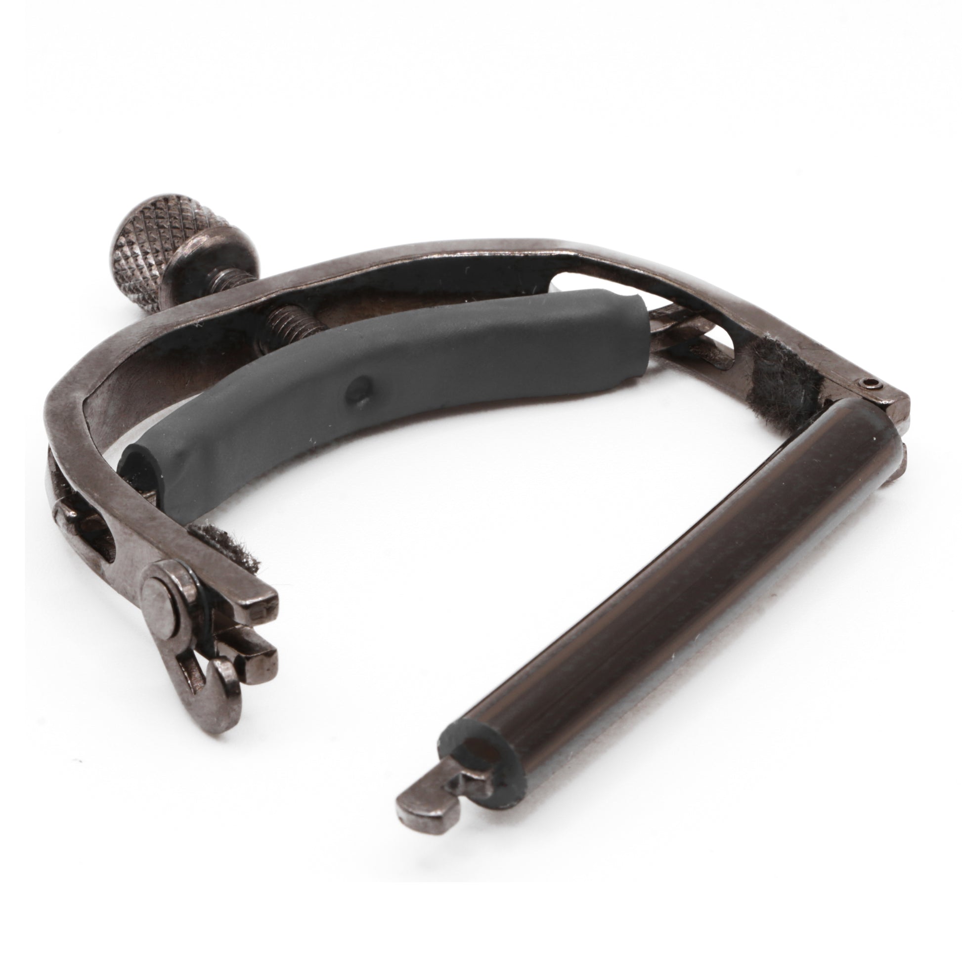 Paige Original 6-String Acoustic Guitar Capo - Smokey Black Nickel, Model # P-6E, Image 2