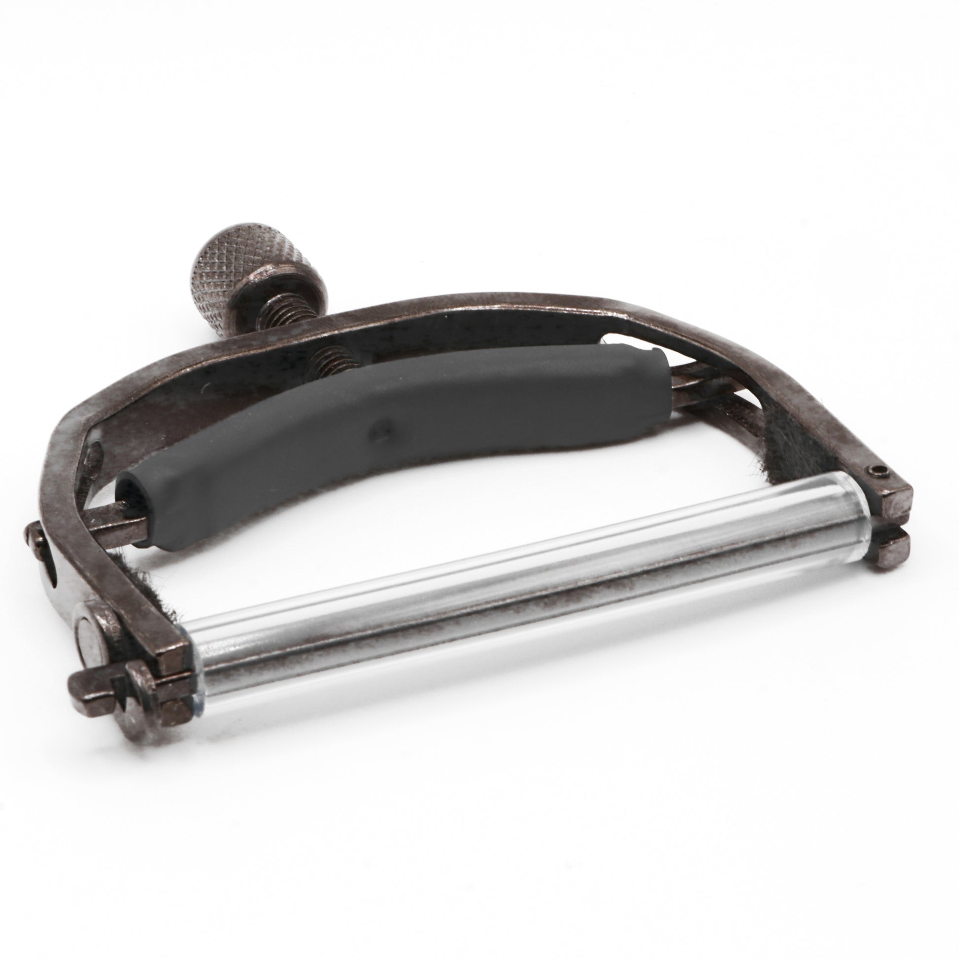 Paige Original 6-String Acoustic Guitar Capo - Wide - Smokey Black Nickel, Model # P-6E-W, Image 1
