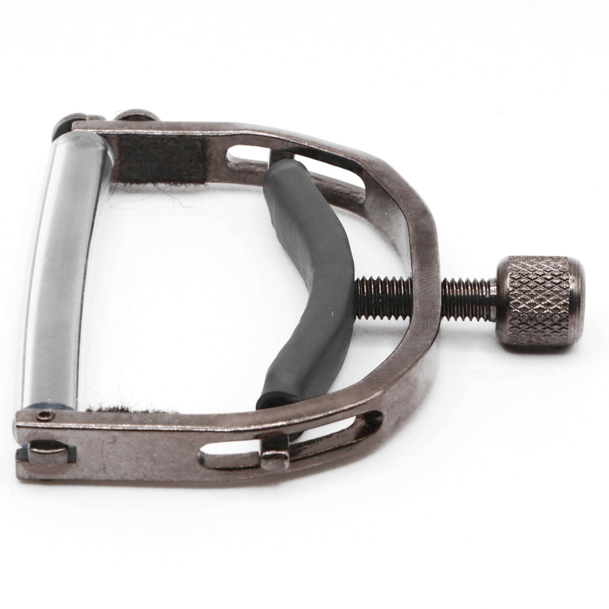 Paige Original 6-String Acoustic Guitar Capo - Wide - Smokey Black Nickel, Model # P-6E-W, Image 3