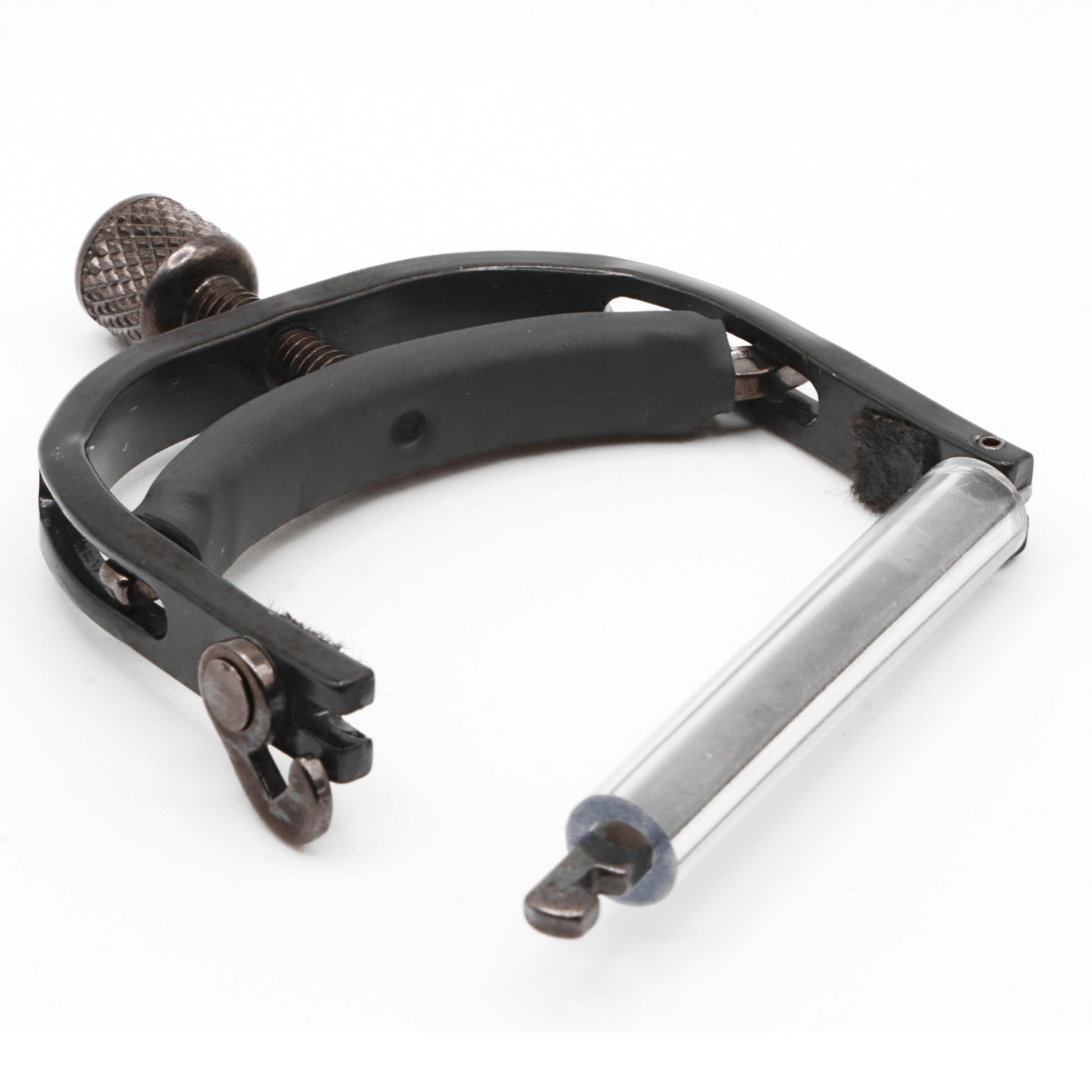 Paige Original Banjo / Mandolin / Ukulele Capo - Wide - Smokey Black Nickel, Model # P-BE-W, Image 2
