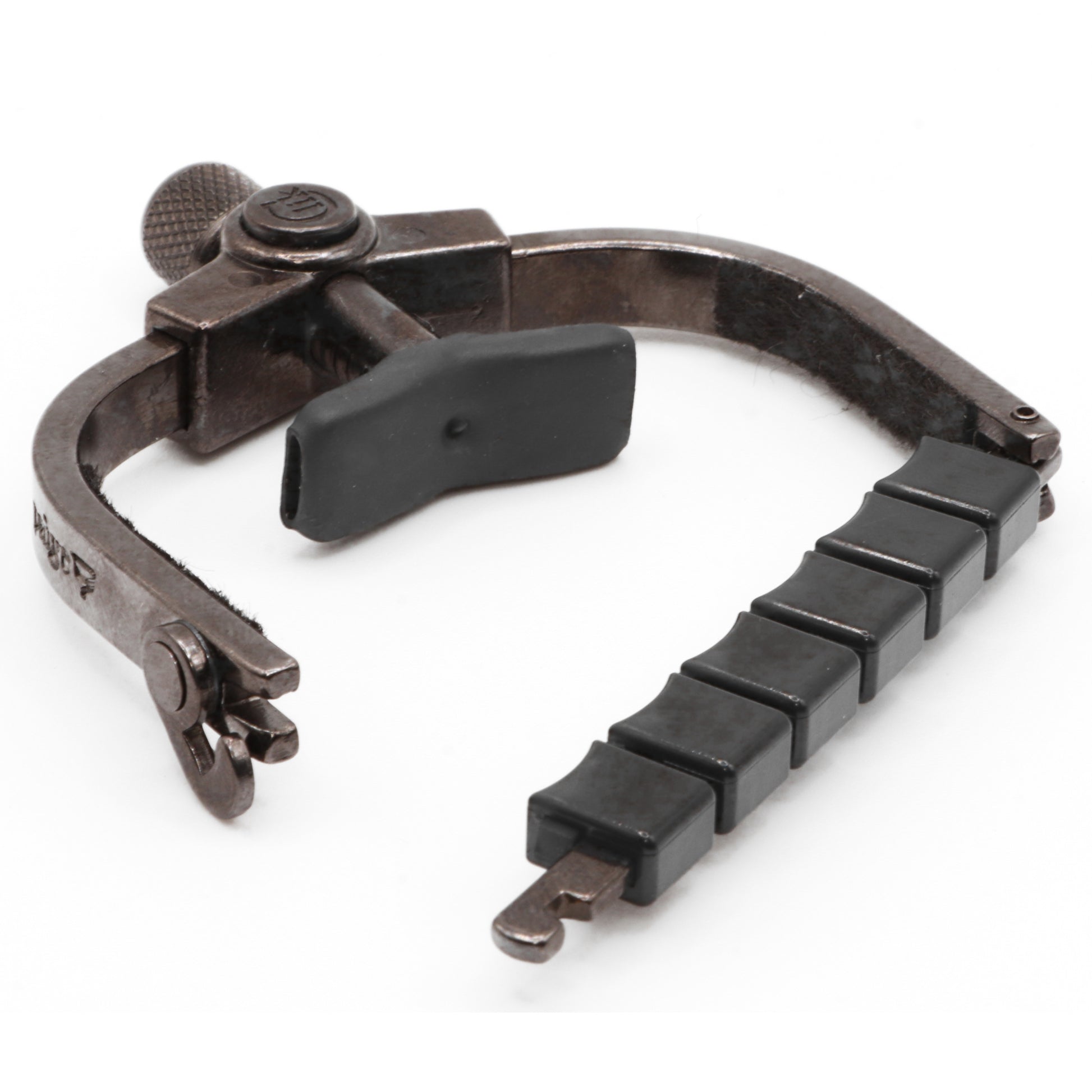 Paige Clik ETI Acoustic Guitar Capo - Wide - Smokey Black Nickel, Model # PC-6-W-ETI, Image 2
