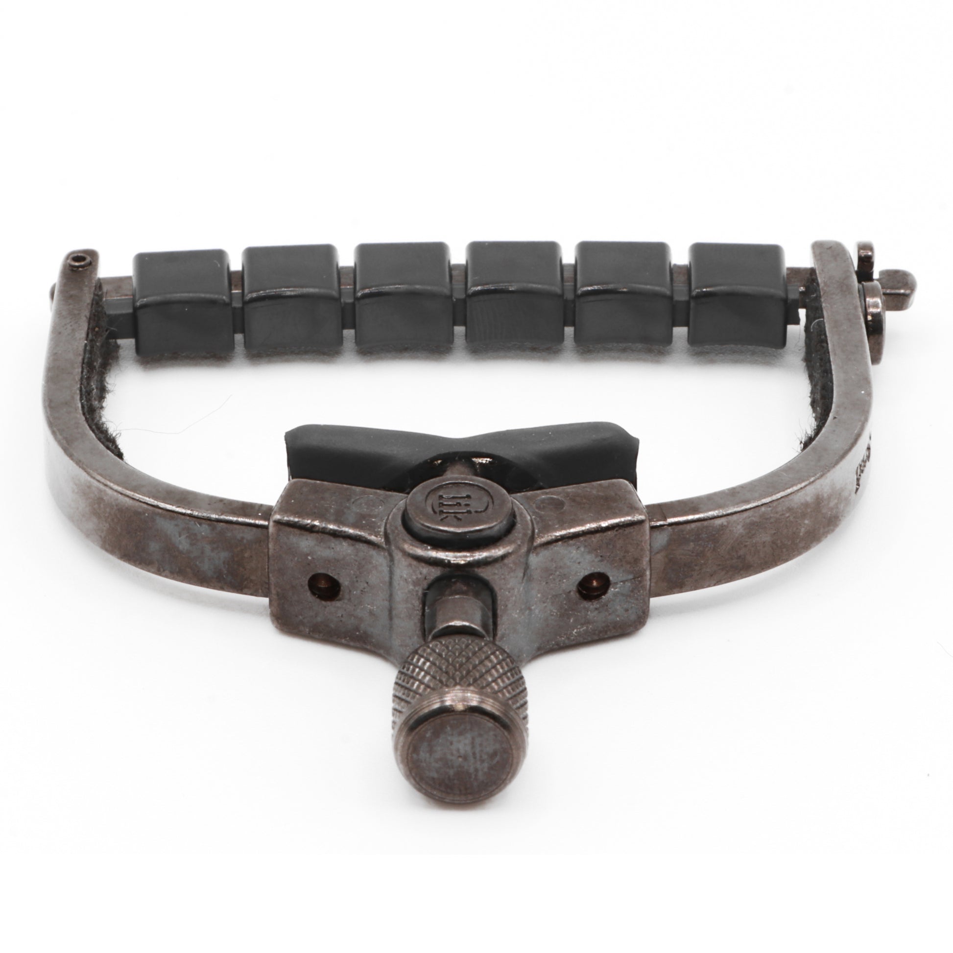 Paige Clik ETI Acoustic Guitar Capo - Wide - Smokey Black Nickel, Model # PC-6-W-ETI, Image 4