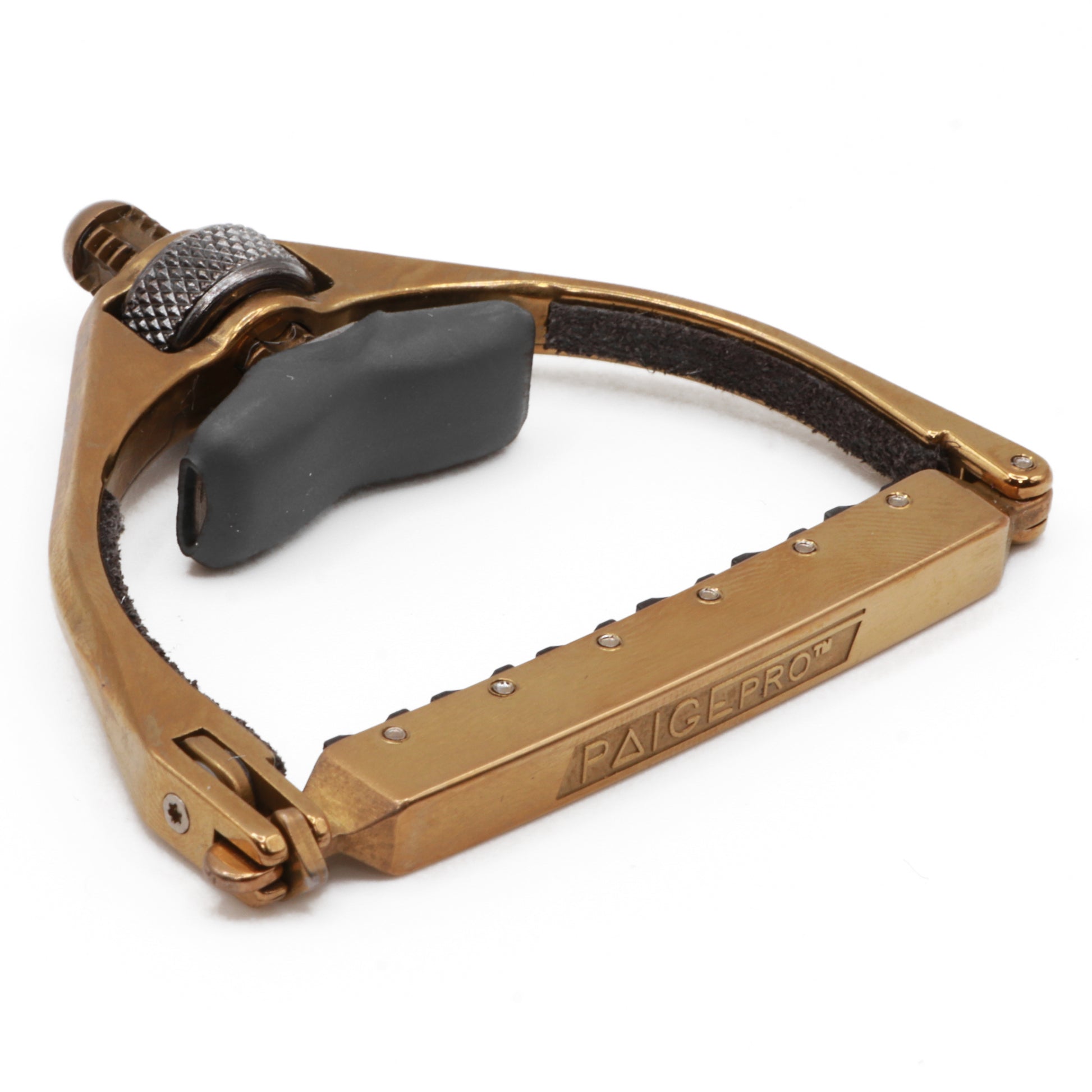 Paige Pro™ 6-String Acoustic Guitar Capo - Limited Edition Gold, Model # PP-6-RETRO, Image 1