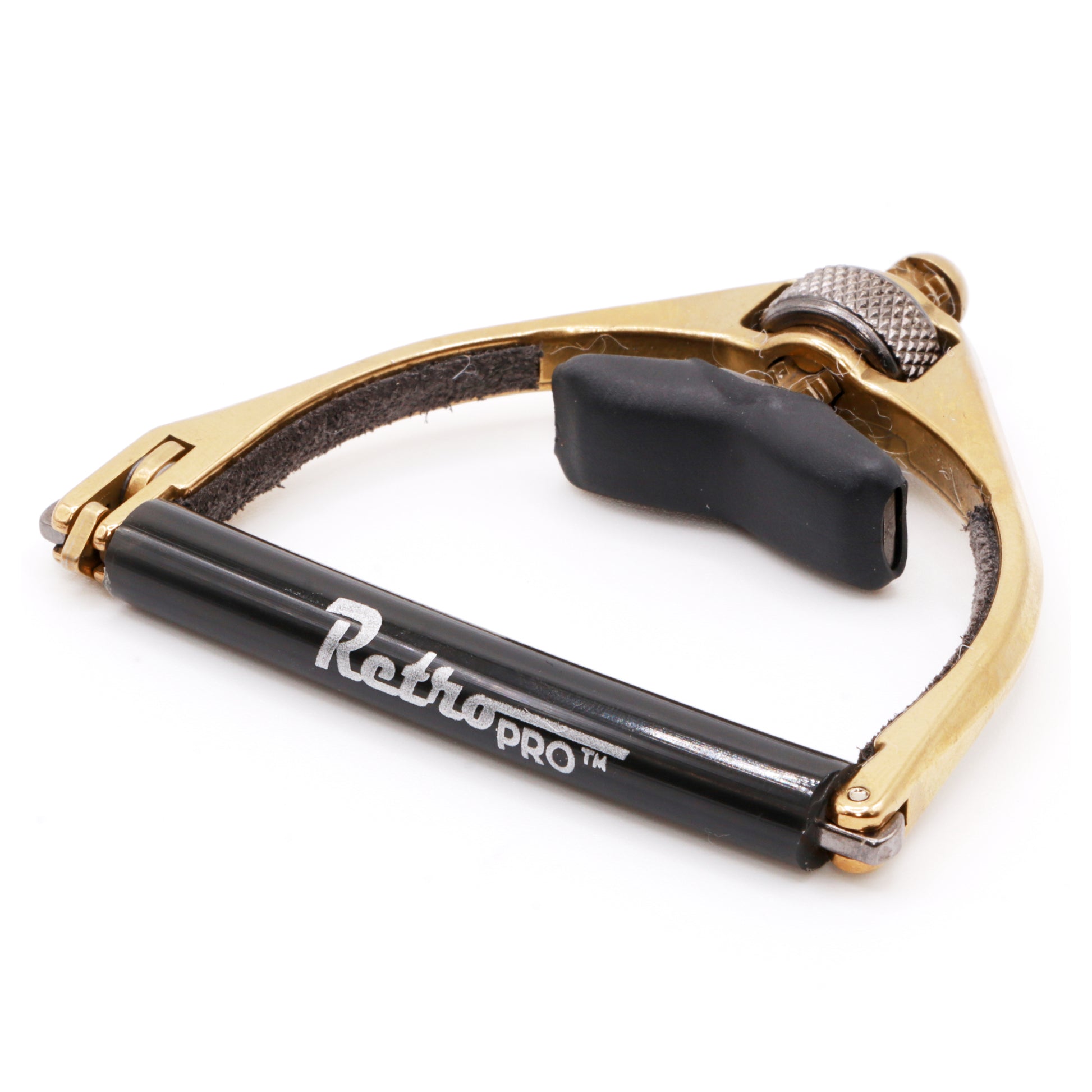 Paige RetroPro™ 6-String Acoustic Guitar Capo - Limited Edition Gold, Model # PP-6-RETRO-GOLD, Image 2