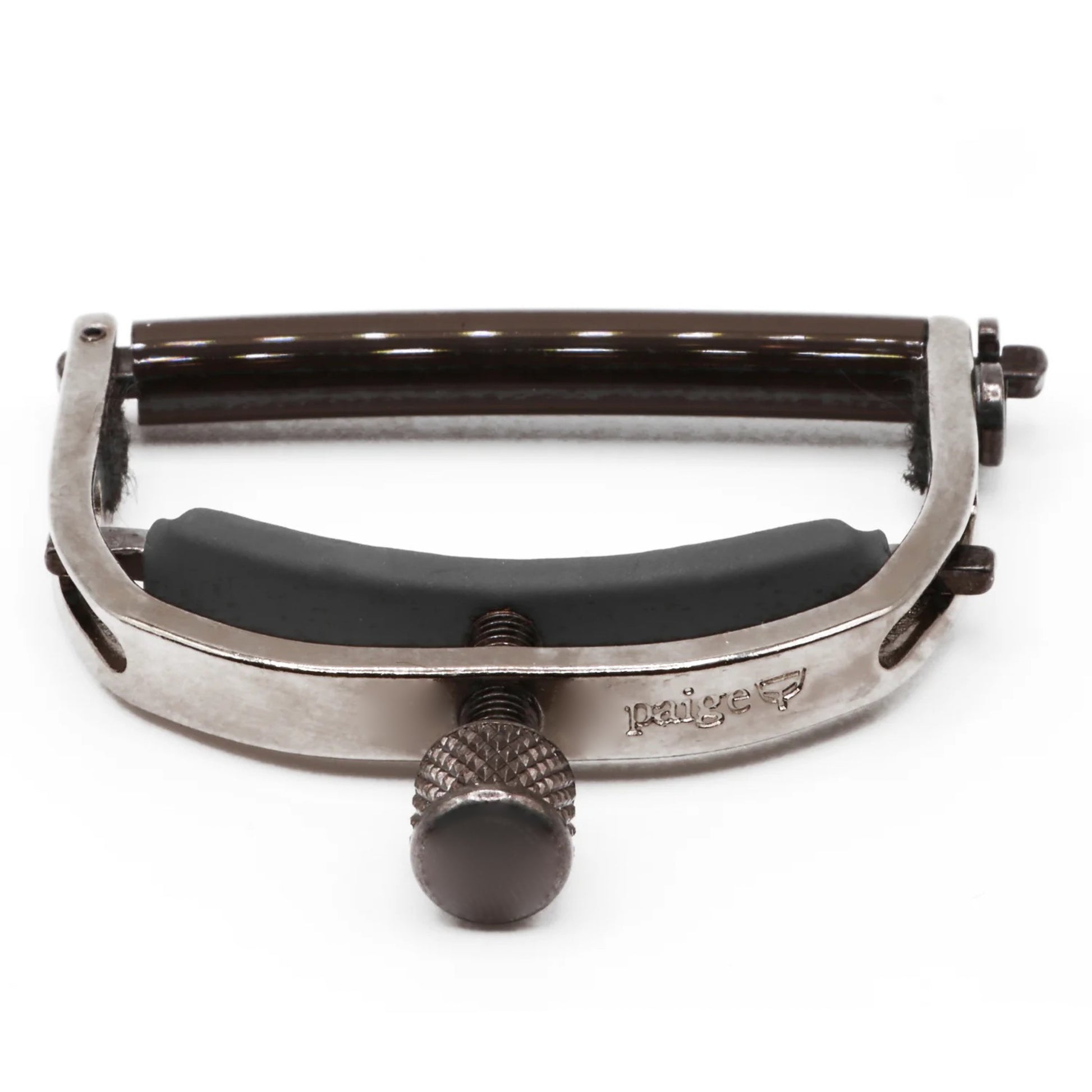 Paige Original 6-String Acoustic Guitar Capo - Satin Nickel, Model # P-6N, Image 4