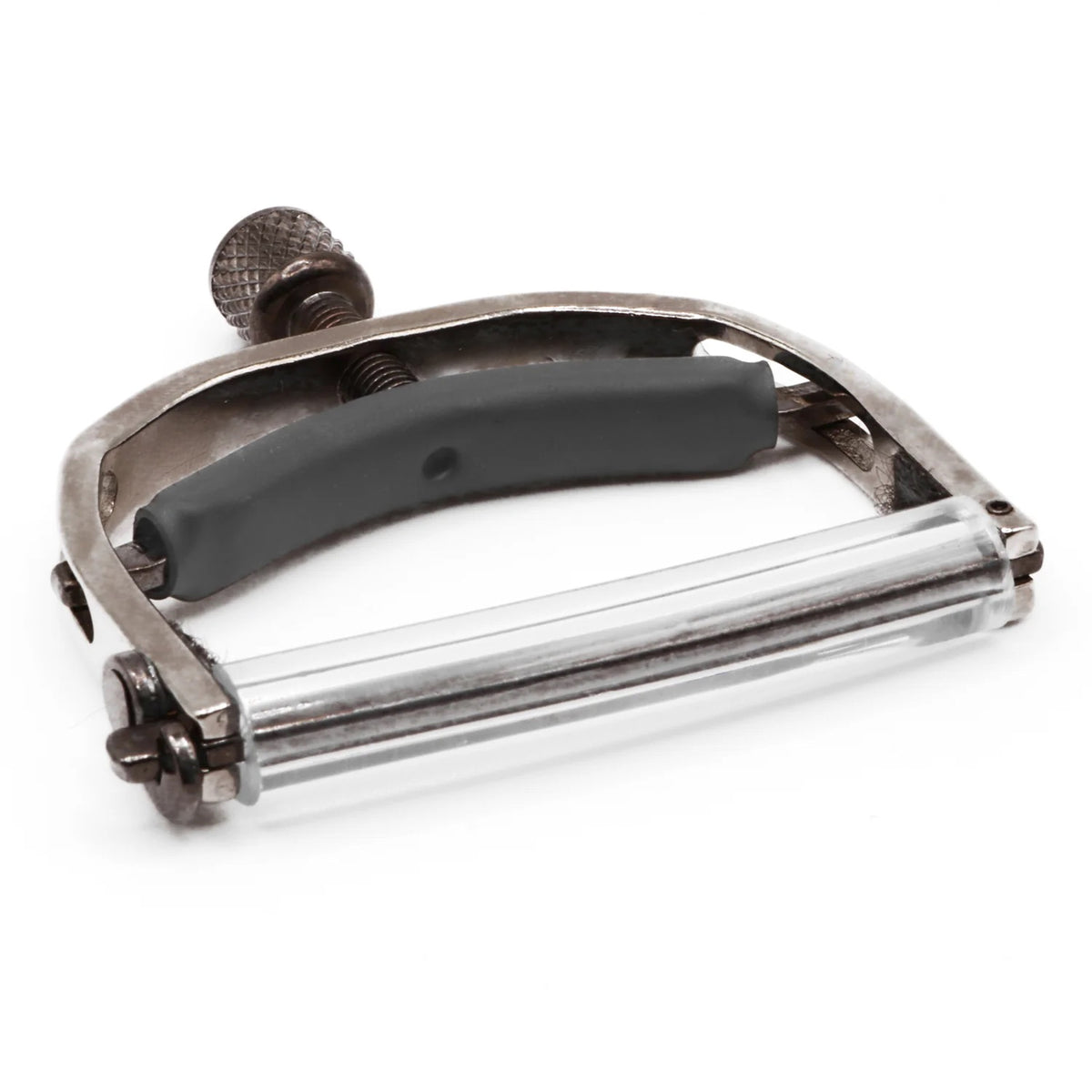 Paige Original Capo P-6N – Capodastre Nickel Satiné Pour Guitare 6 Cordes – Tension Réglable, Ultra Léger Et Anti-Buzz