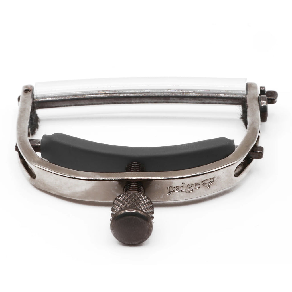 Paige Original 6-String Electric Guitar Capo - Satin Nickel, Model # P-6N-Z, Image 4