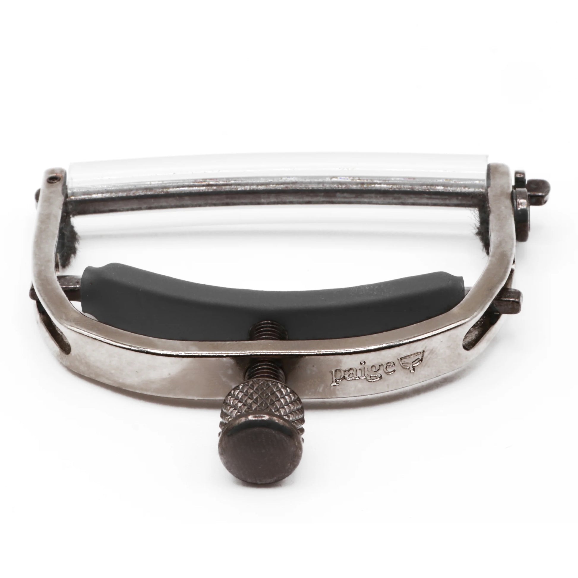 Paige Original 6-String Electric Guitar Capo - Satin Nickel, Model # P-6N-Z, Image 4