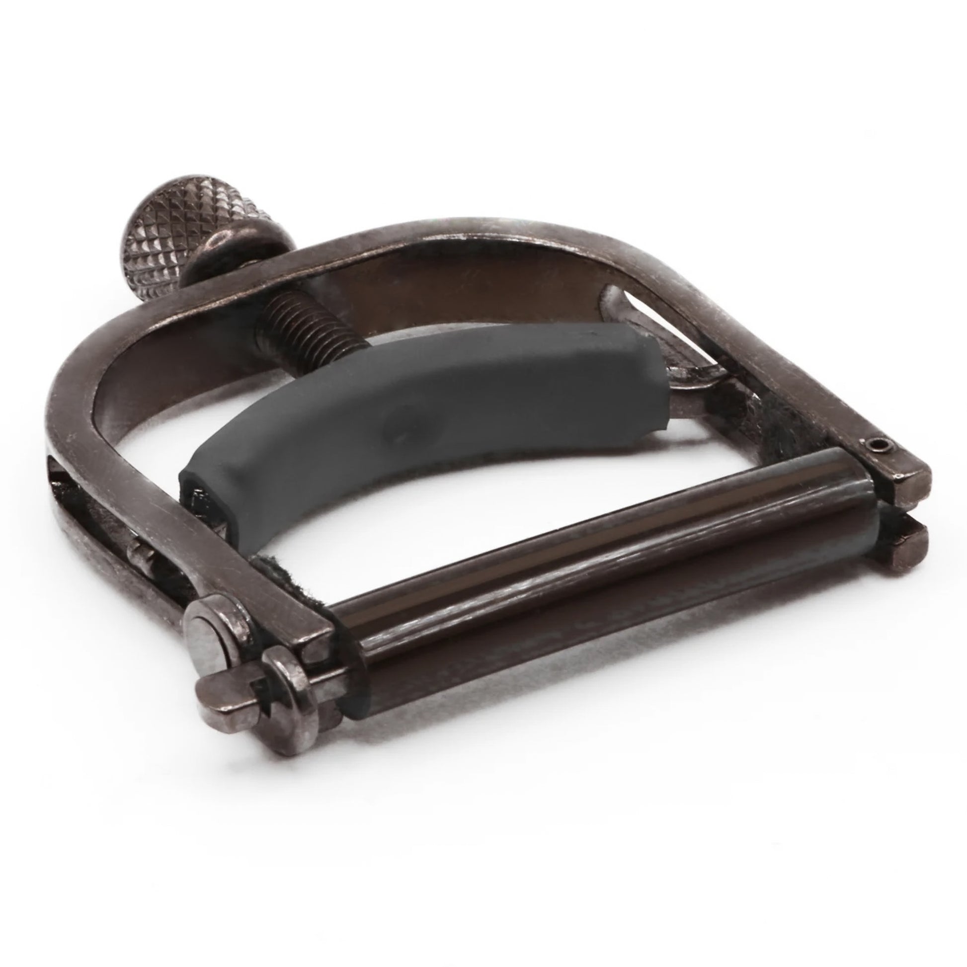 Paige Original Banjo / Mandolin Capo - Smokey Black Nickel, Model # P-BE, Image 1