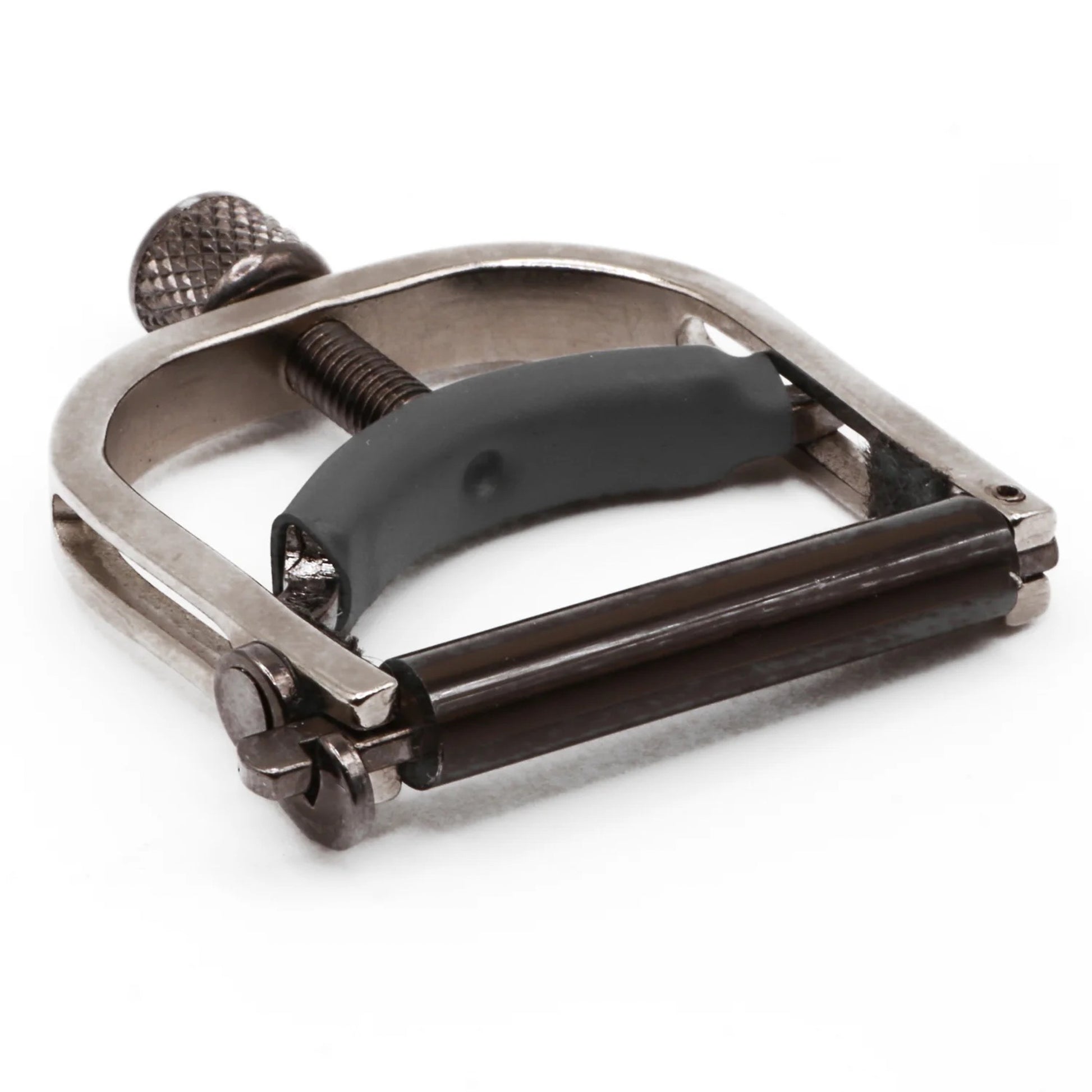 Paige Original Banjo / Mandolin Capo - Satin Nickel, Model # P-BN, Image 1