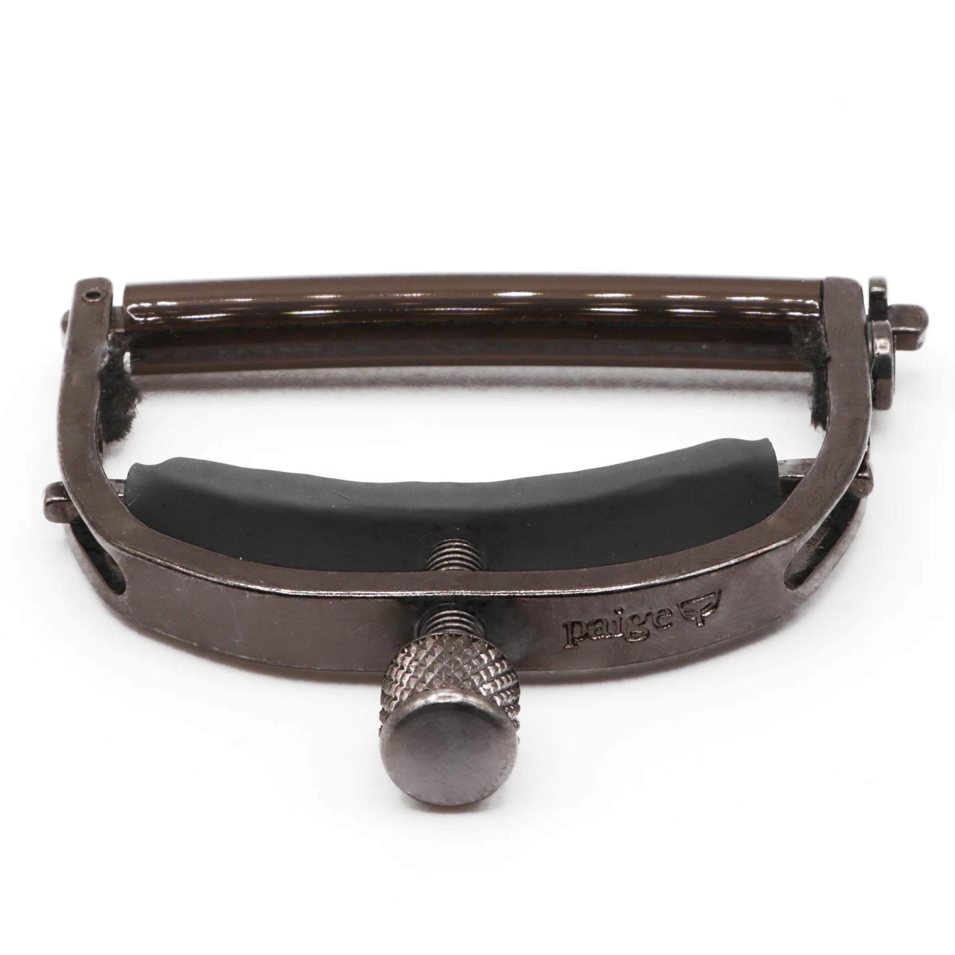 Paige Original 6-String Acoustic Guitar Capo - Smokey Black Nickel, Model # P-6E, Image 4