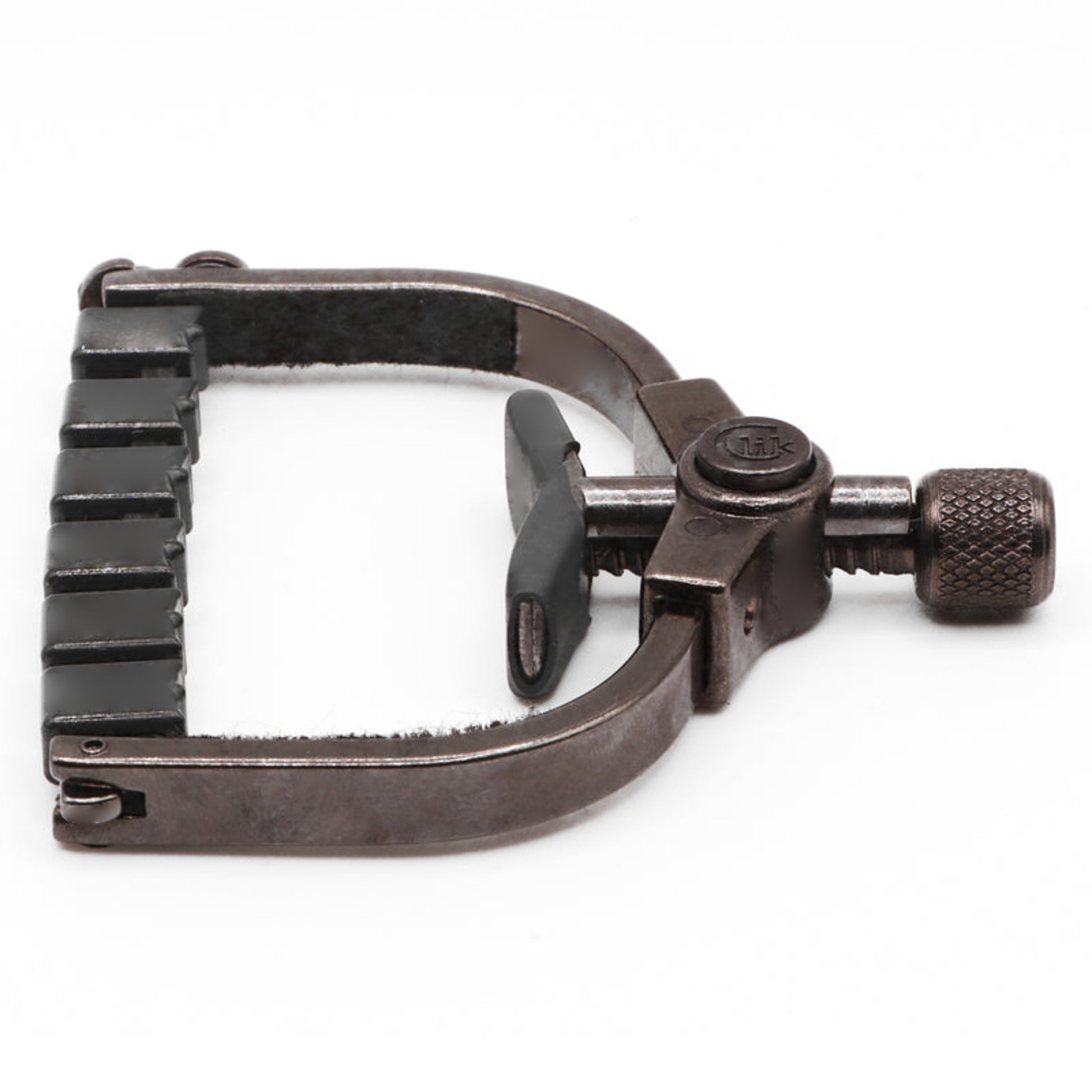 Paige Clik ETI 12-String Acoustic Guitar Capo - Smokey Black Nickel, Model # PC-12-ETI, Image 3