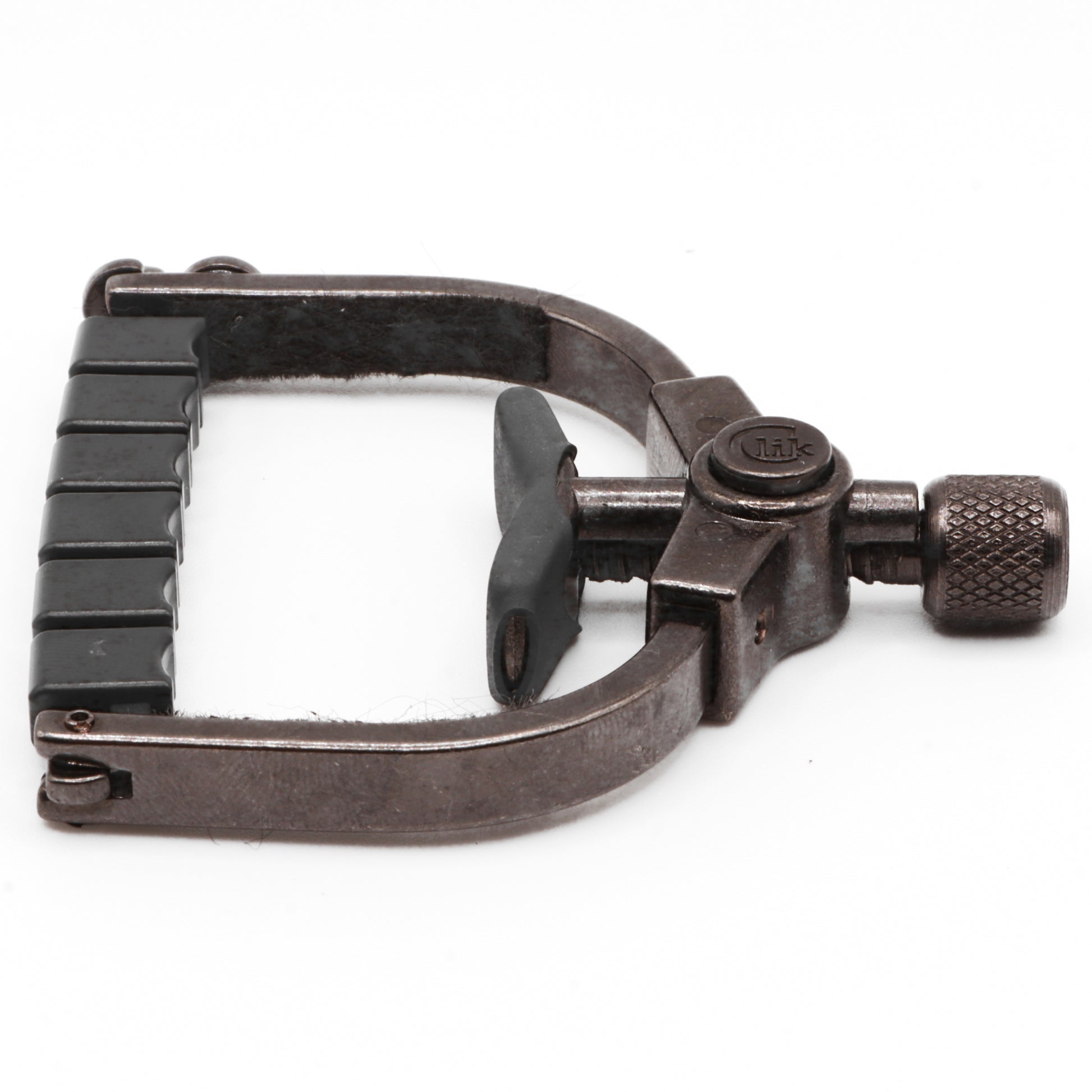 Paige Clik ETI Acoustic Guitar Capo - Standard - Smokey Black Nickel, Model # PC-6-ETI, Image 3