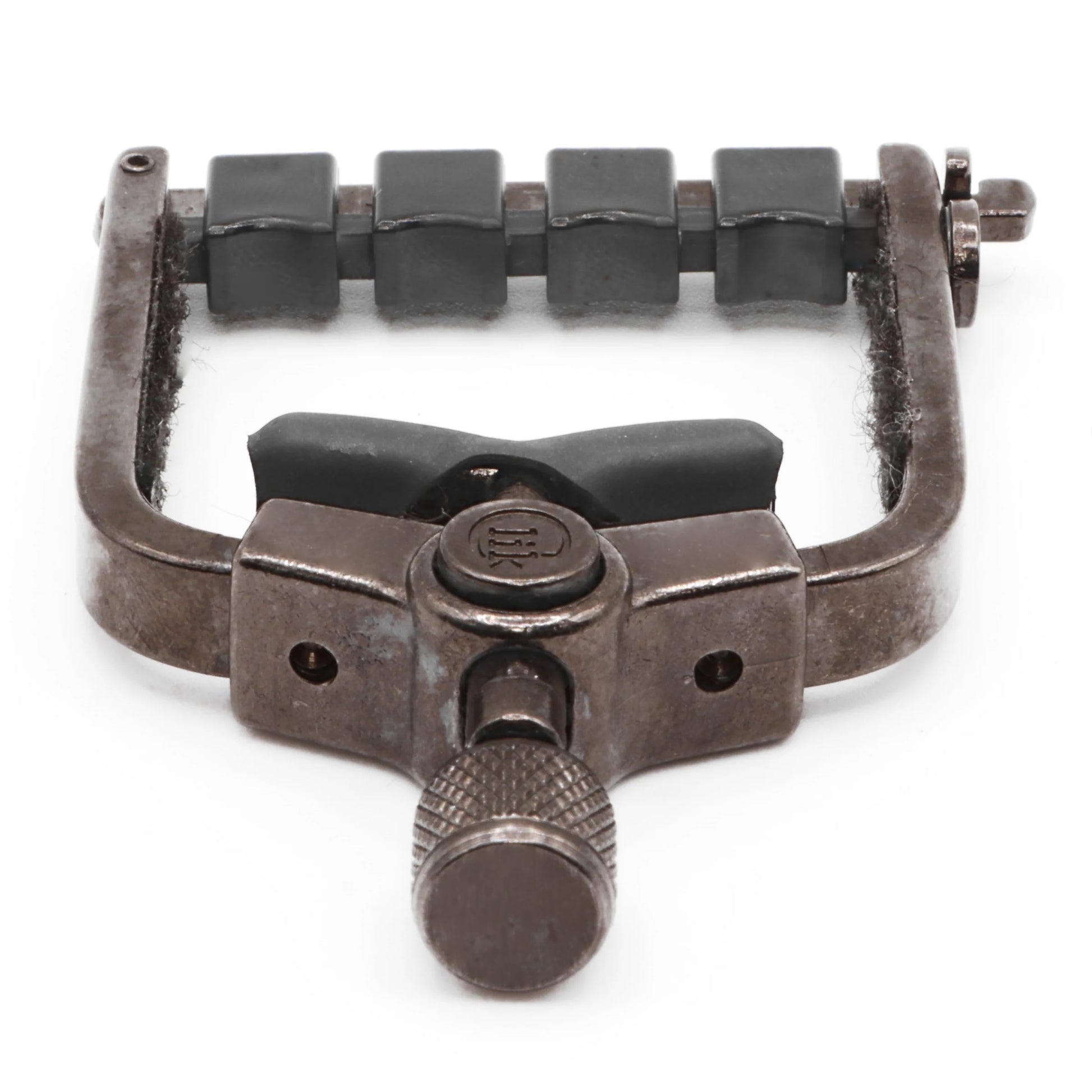 Paige Original Banjo Capo with ETI - Smokey Black Nickel, PC-B4-ETI