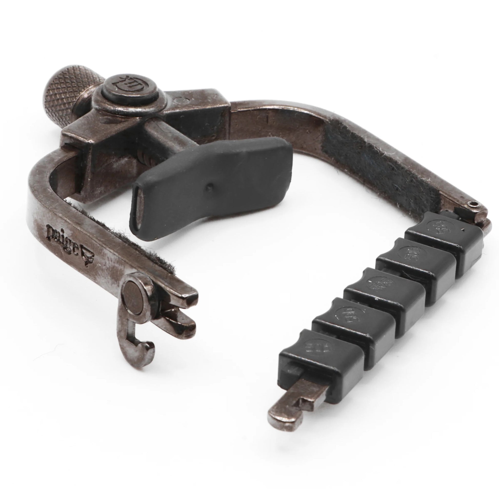 Paige Clik ETI Banjo / Ukulele Capo - Smokey Black Nickel, Model # PC-B5-ETI, Image 2