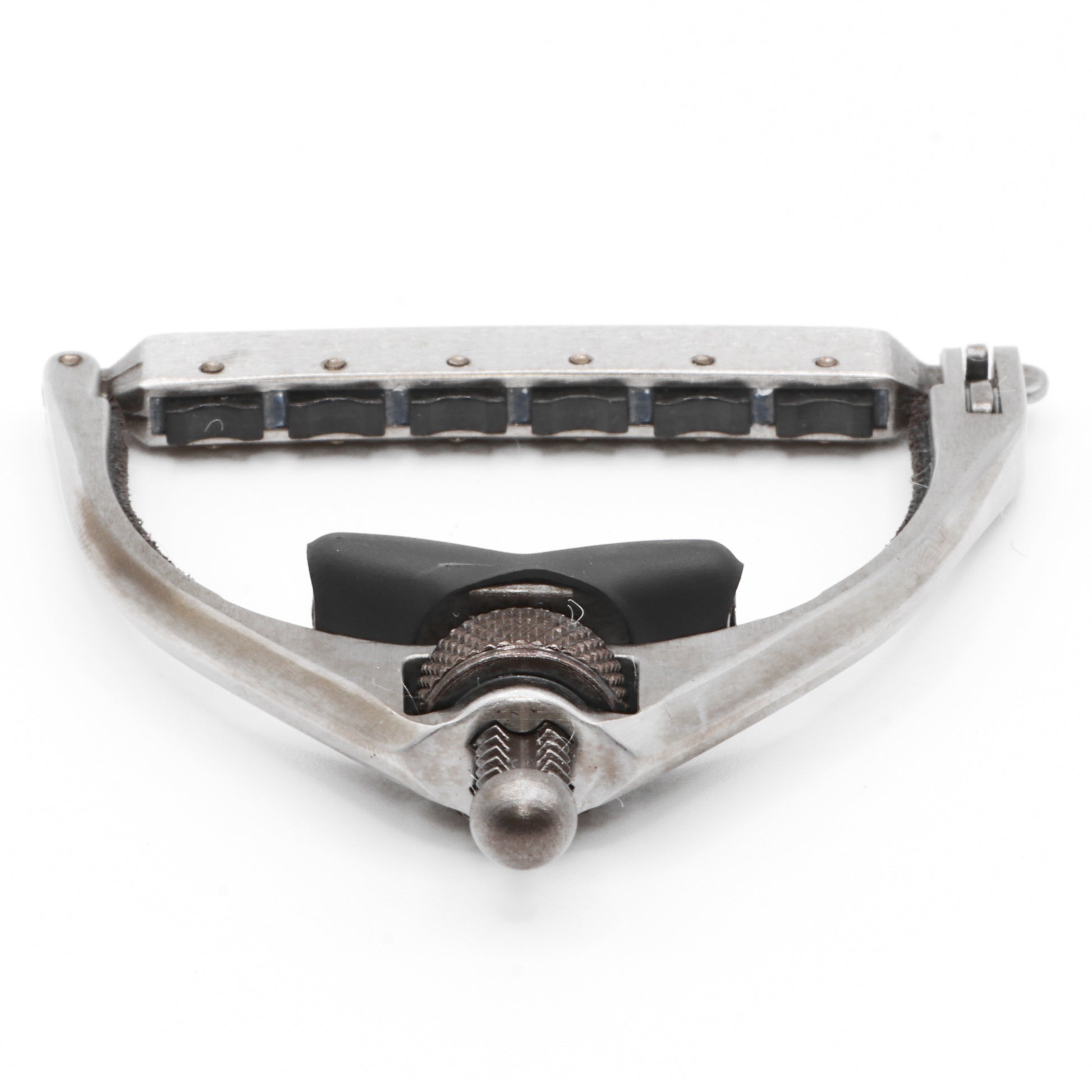 Paige Pro™ 6-String Acoustic Guitar Capo - Nickel, Model # PP-6-RETRO, Image 4
