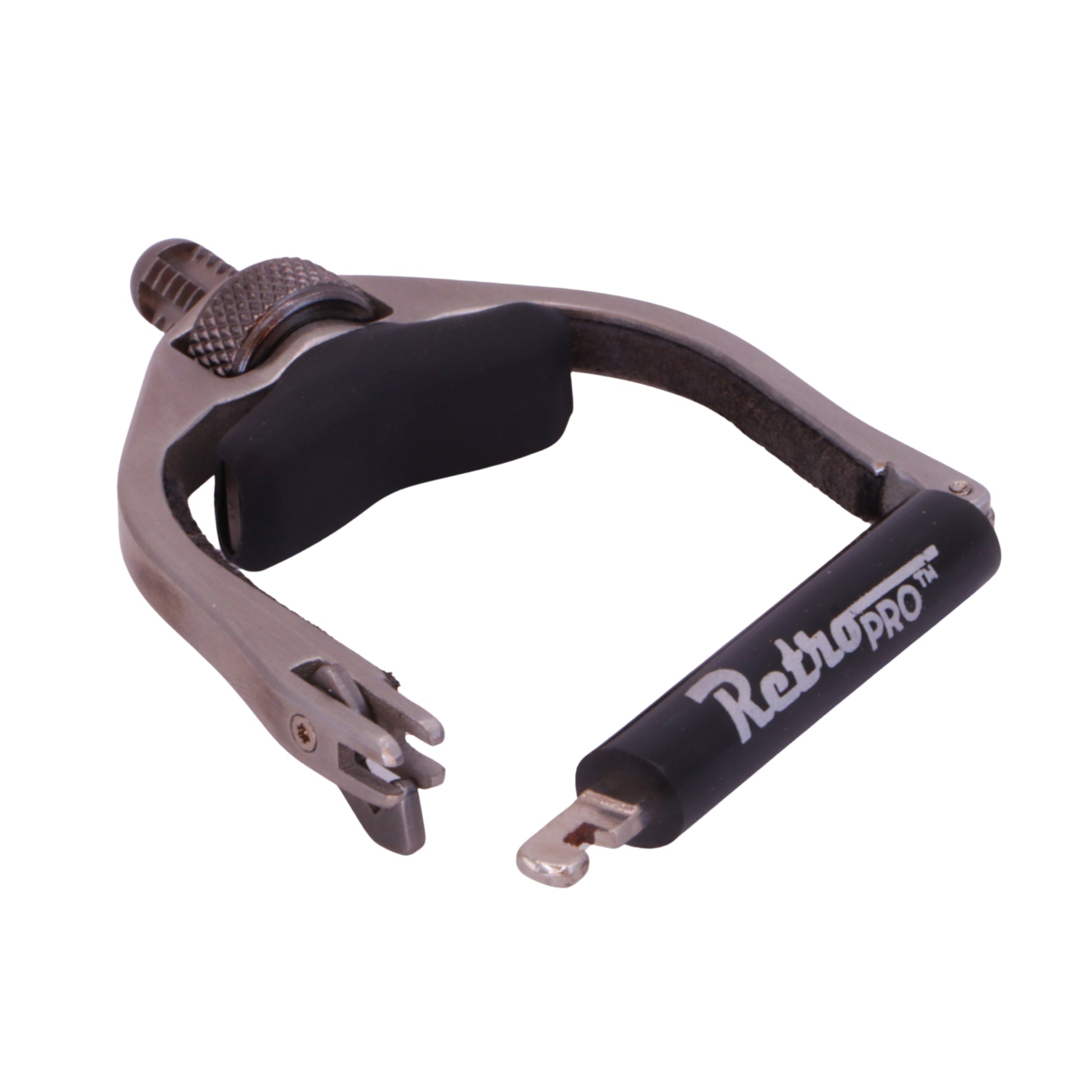 RetroPro™ Banjo Capo - Nickel PP-B4-RETRO 2